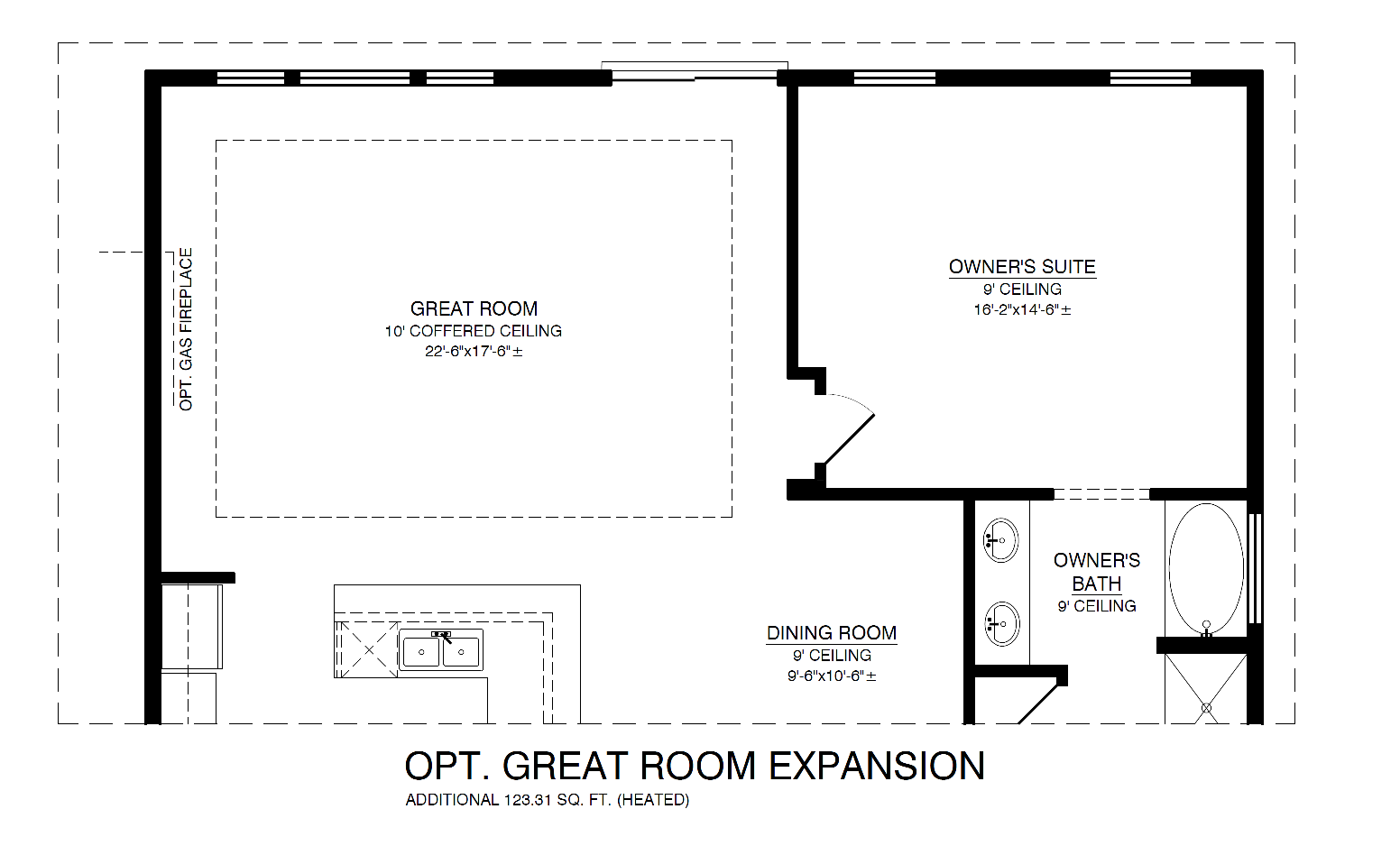 Optional Great Room Expansion