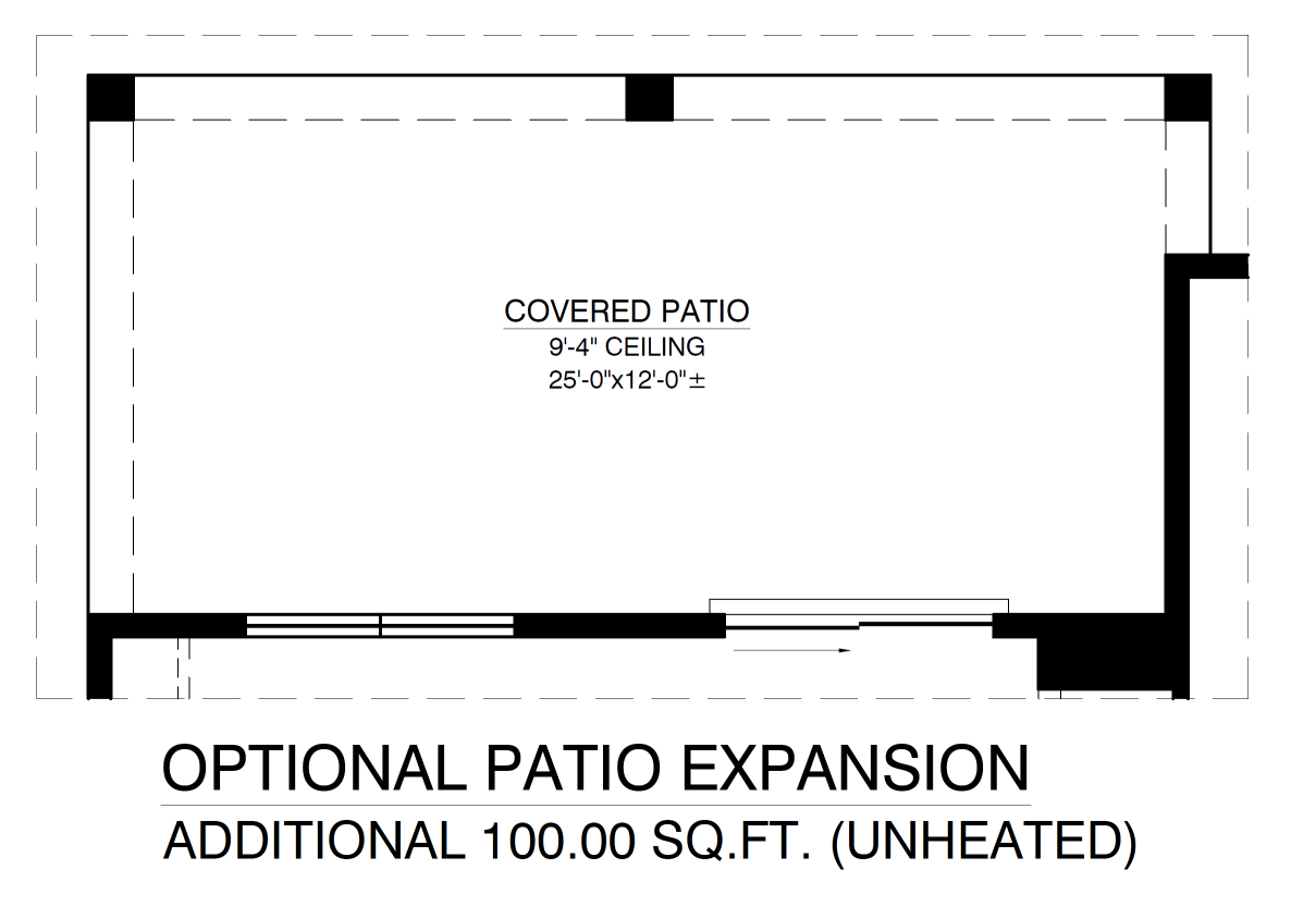 Optional Patio Expansion