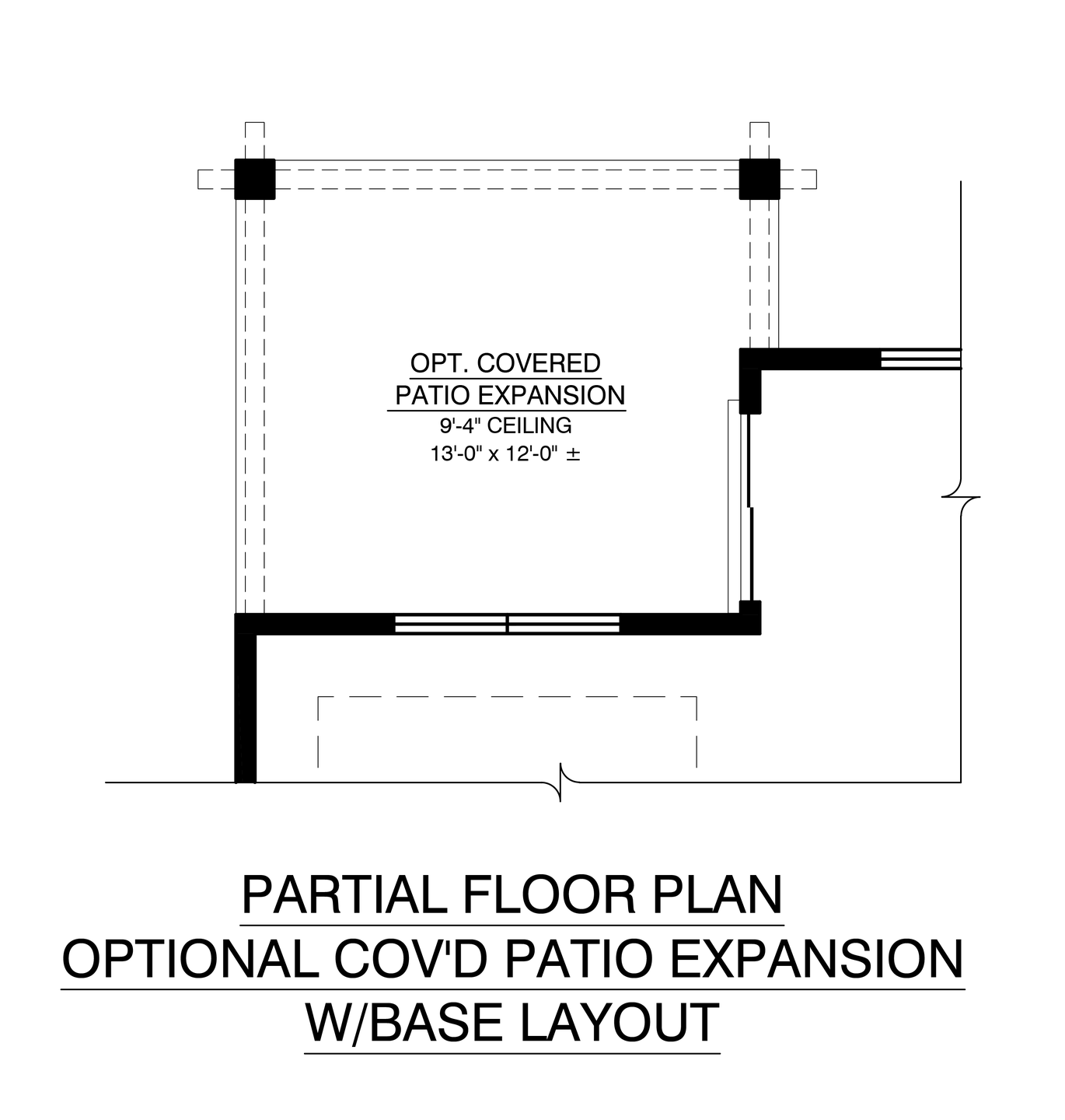 Optional Covered Patio Expansion
