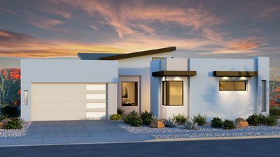 The Marion - Modern Elevation with Casita